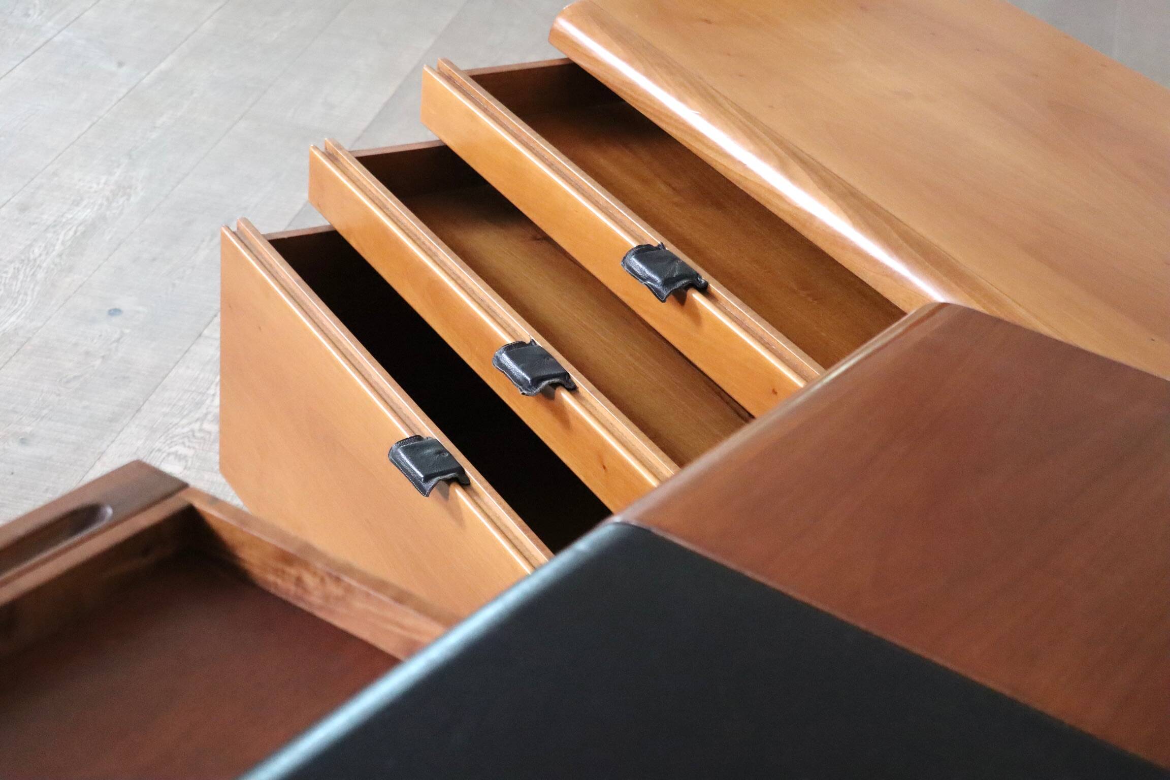 Hans Von Klier For Skipper Executive Desk And Credenza, Italy, 1970s