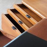 Hans Von Klier For Skipper Executive Desk And Credenza, Italy, 1970s