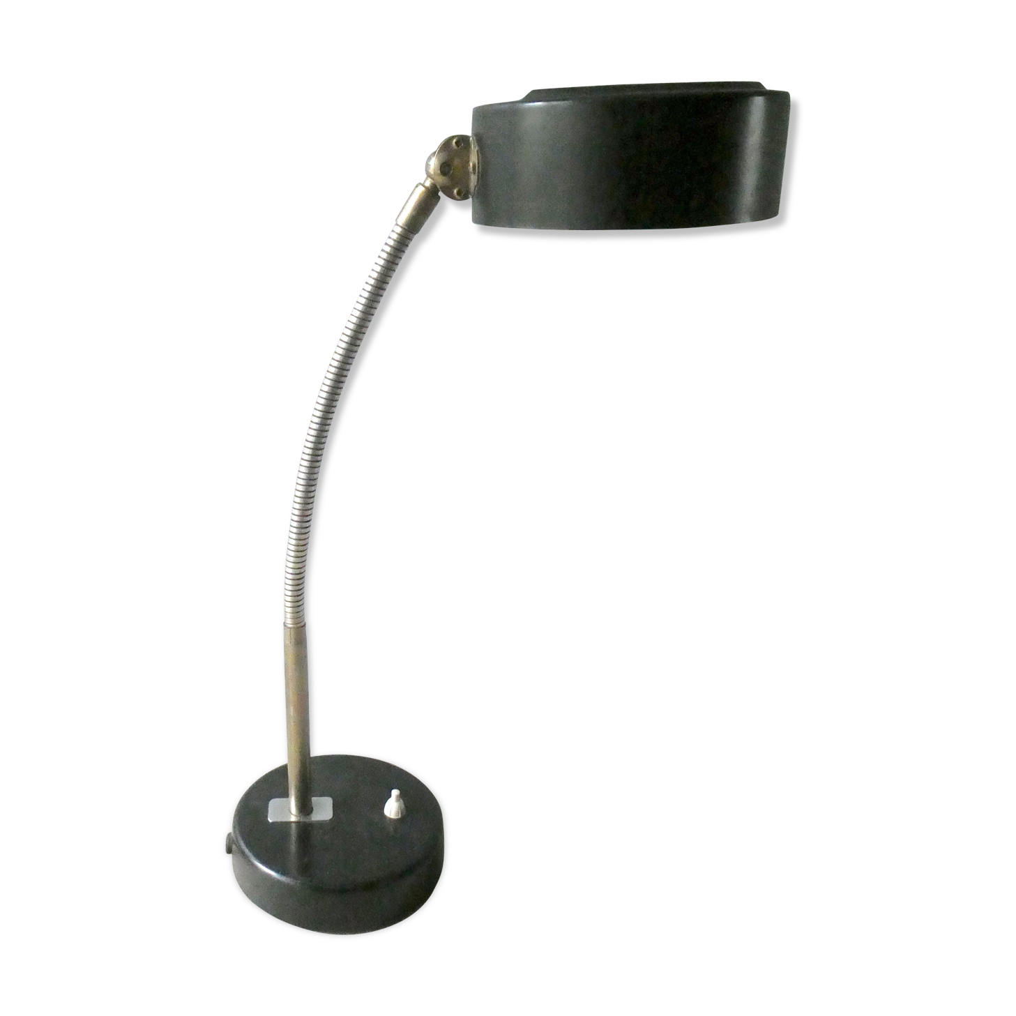 Lamp 50 years Bauhaus, metal desk,