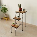Vintage formica stepladder stool from the 70s/80s