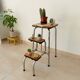 Vintage formica stepladder stool from the 70s/80s