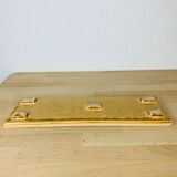 Rectangular vintage ceramic dish