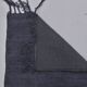 Tapis en chanvre noir vintage sku3956