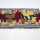 Midcentury design wool carpet in Ege Rya style, Denmark, 1970