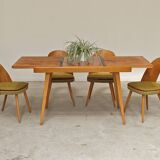 Table a manger a rallonge par Frantisek Jirak pour Tatra , 1960n