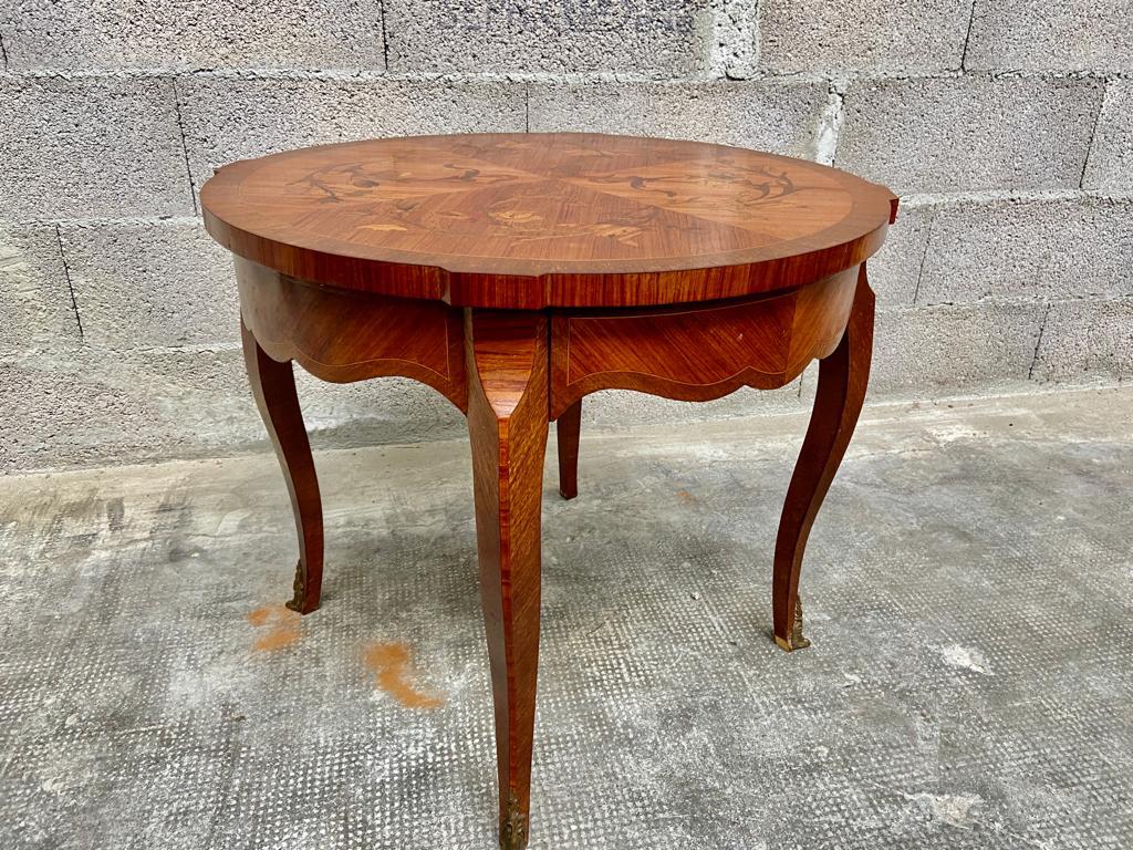 Coffee table style regence rosewood 1960