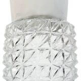 Vintage White Porcelain Ceiling Light, 1970s