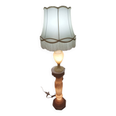Lampe et colonne en albatre