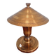 Lampe Art Déco en laiton, années 1920-30