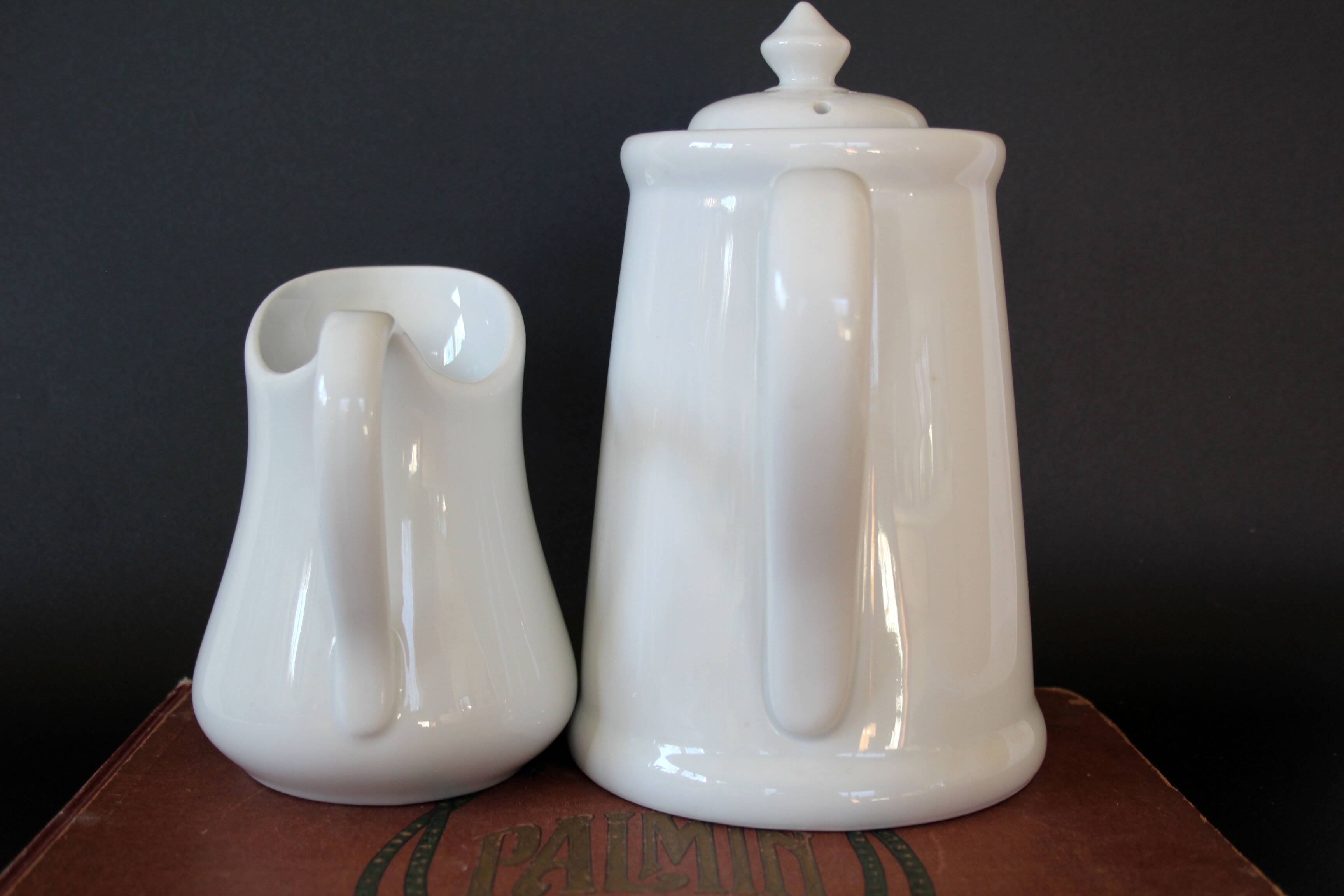 PICHET EN PORCELAINE De Limoges Avec Couvercle EUR 35,00 - PicClick FR