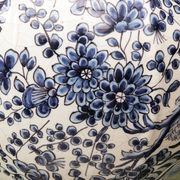 Pair of covered vases, Delft, 18th century, Willem Van der Kool