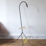 Floor lamp / magazine holder