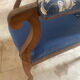 Voltaire armchair 19th century Restoration