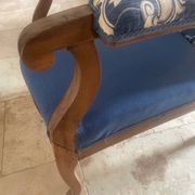 Voltaire armchair 19th century Restoration