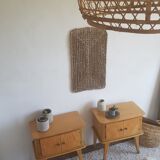 Pair of bedside tables-compass-circa 1960-Scandinavian spirit