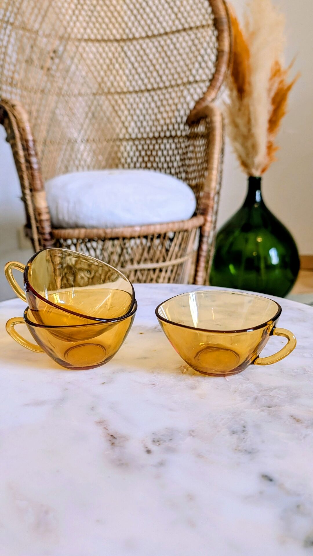 Set of 3 Véréco coffee cups