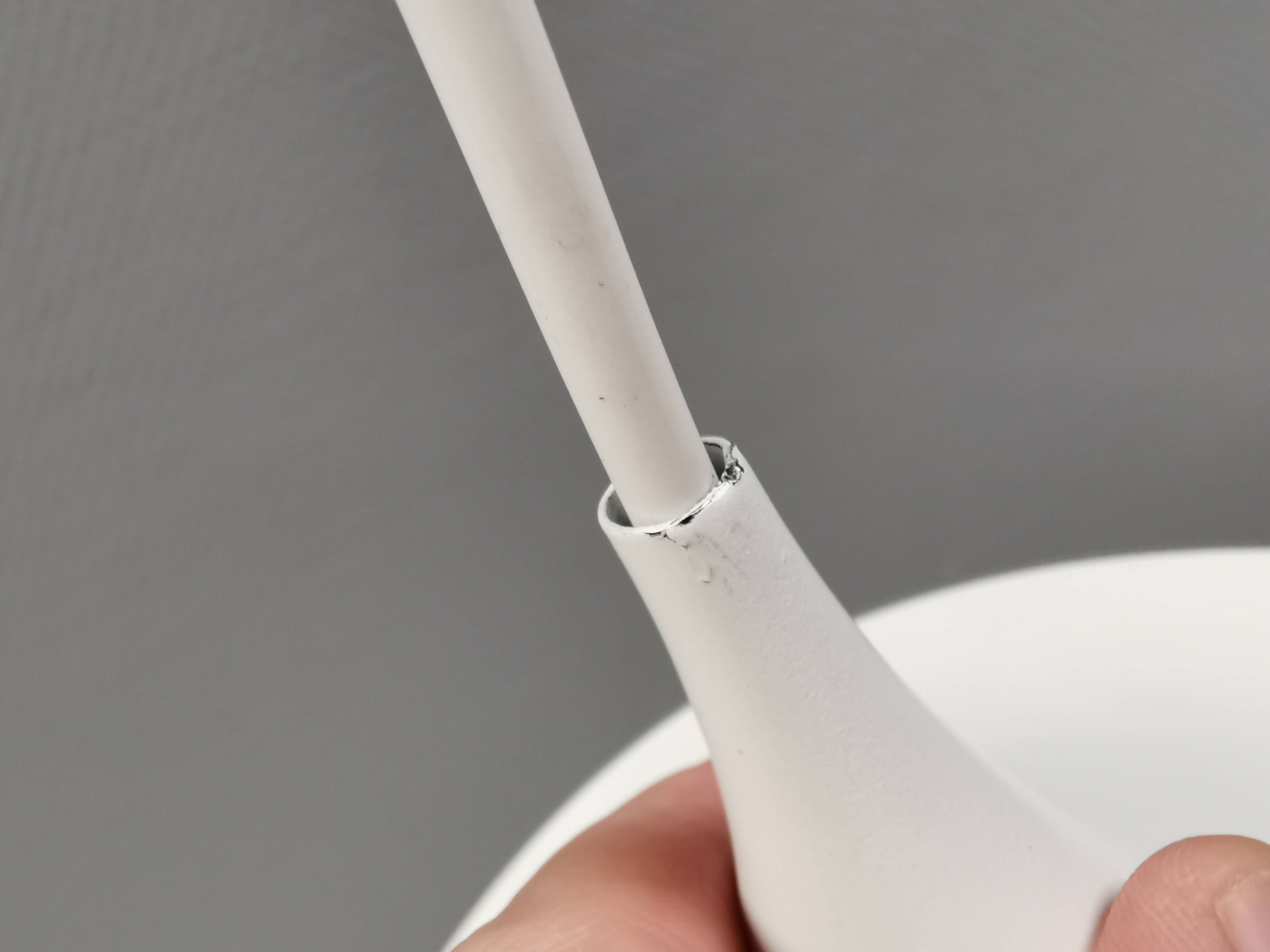 Small slim hanging lamp model Semi.