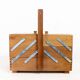 Vintage table sewing box