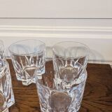 5 crystal whisky glasses