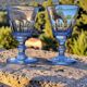 6 crystal glasses from Baccarat / Saint Louis / Caton