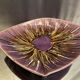 Sylized dish Vintage earthenware cut of Vallauris signed