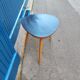 Tripod side table in rockabilly style from the 1960s.