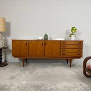 Scandinavian teak enfilade – 1960s