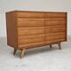 U-453 dub chest of drawers by Jiri Jiroutek for Interier Praha 1960