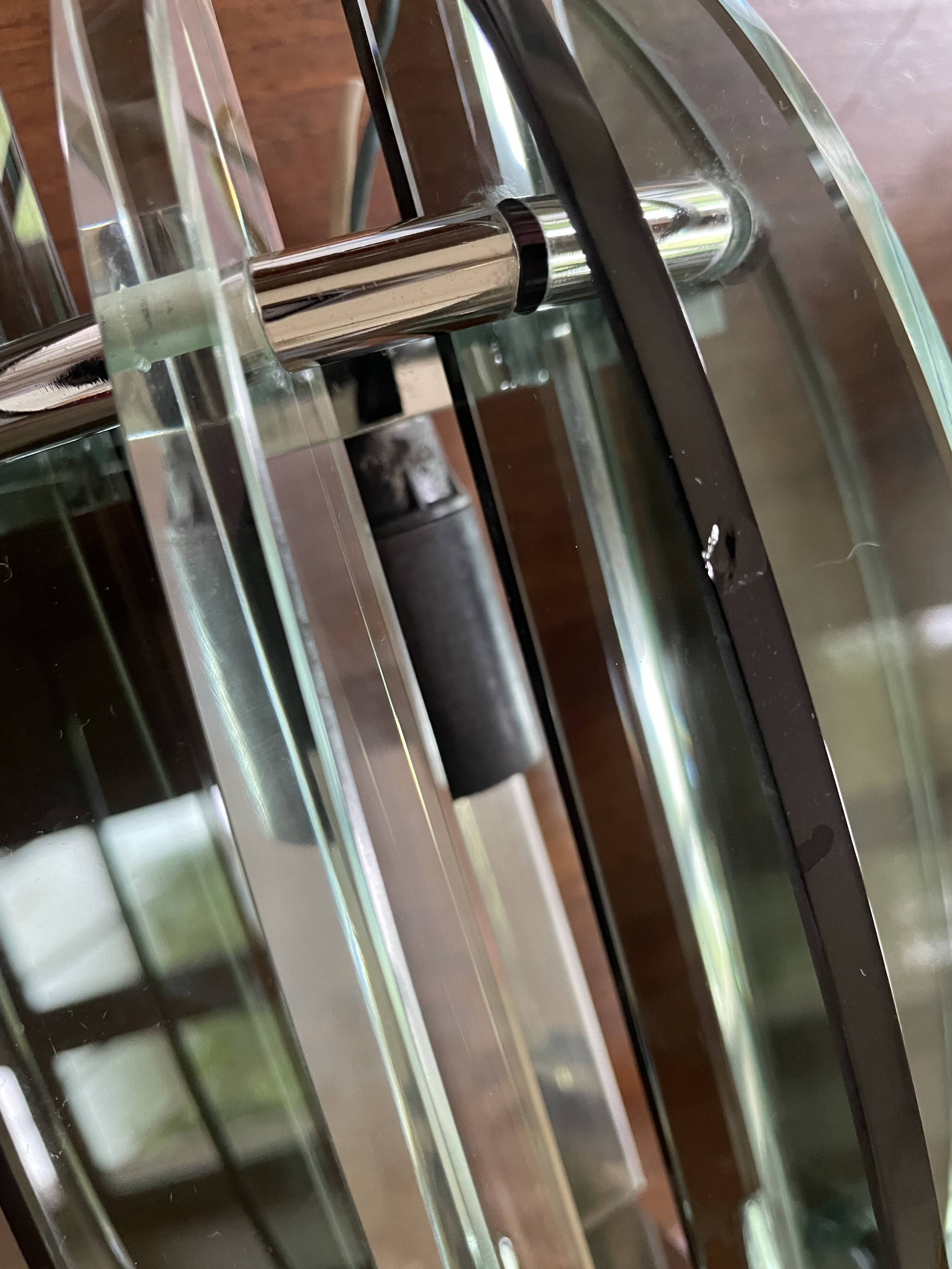 Wall lights with Murano glass slats VECA Italy