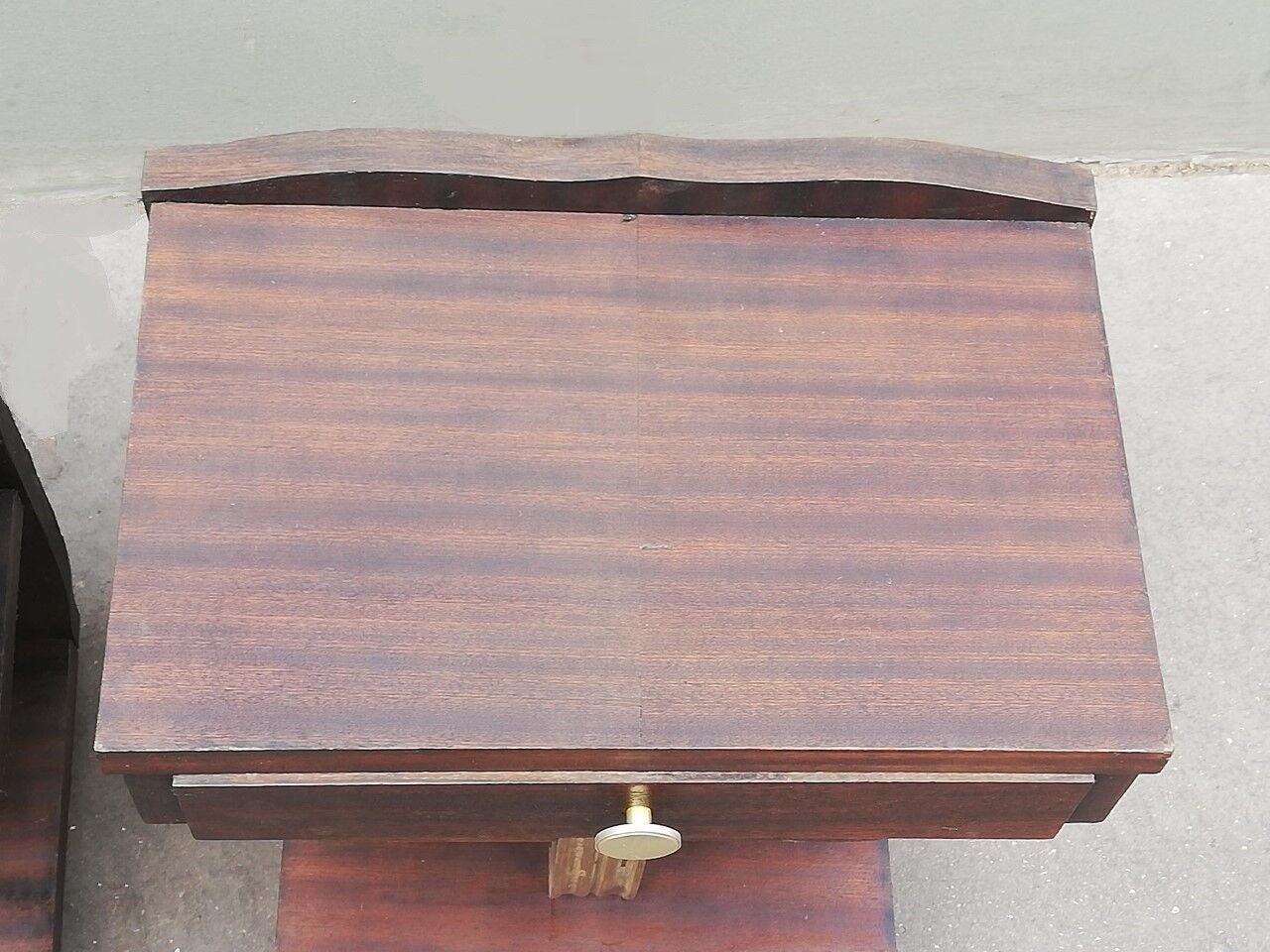 Pair of Art Deco bedside tables 1930s