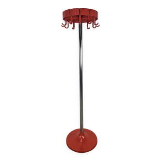 Space Age Plastic and Steel Coat Rack by Dal Vera from the 70s