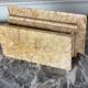 Yellow marble inkwell Sainte Beaume