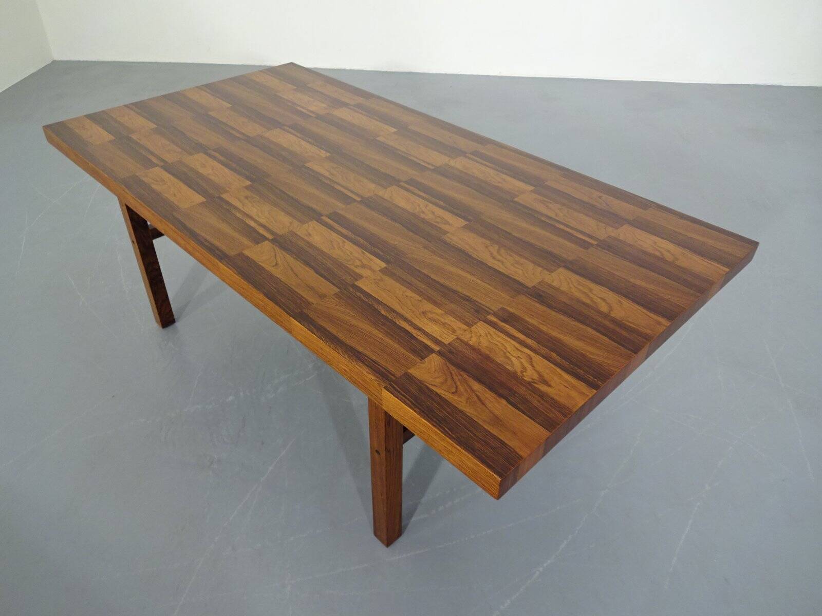 Rosewood Patchwork Coffee Table from Bramin, 1960s