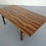 Rosewood Patchwork Coffee Table from Bramin, 1960s