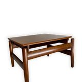 Table basse carrée suédoise, années 1960.