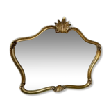Gilded baroque Louis XV style mirror
