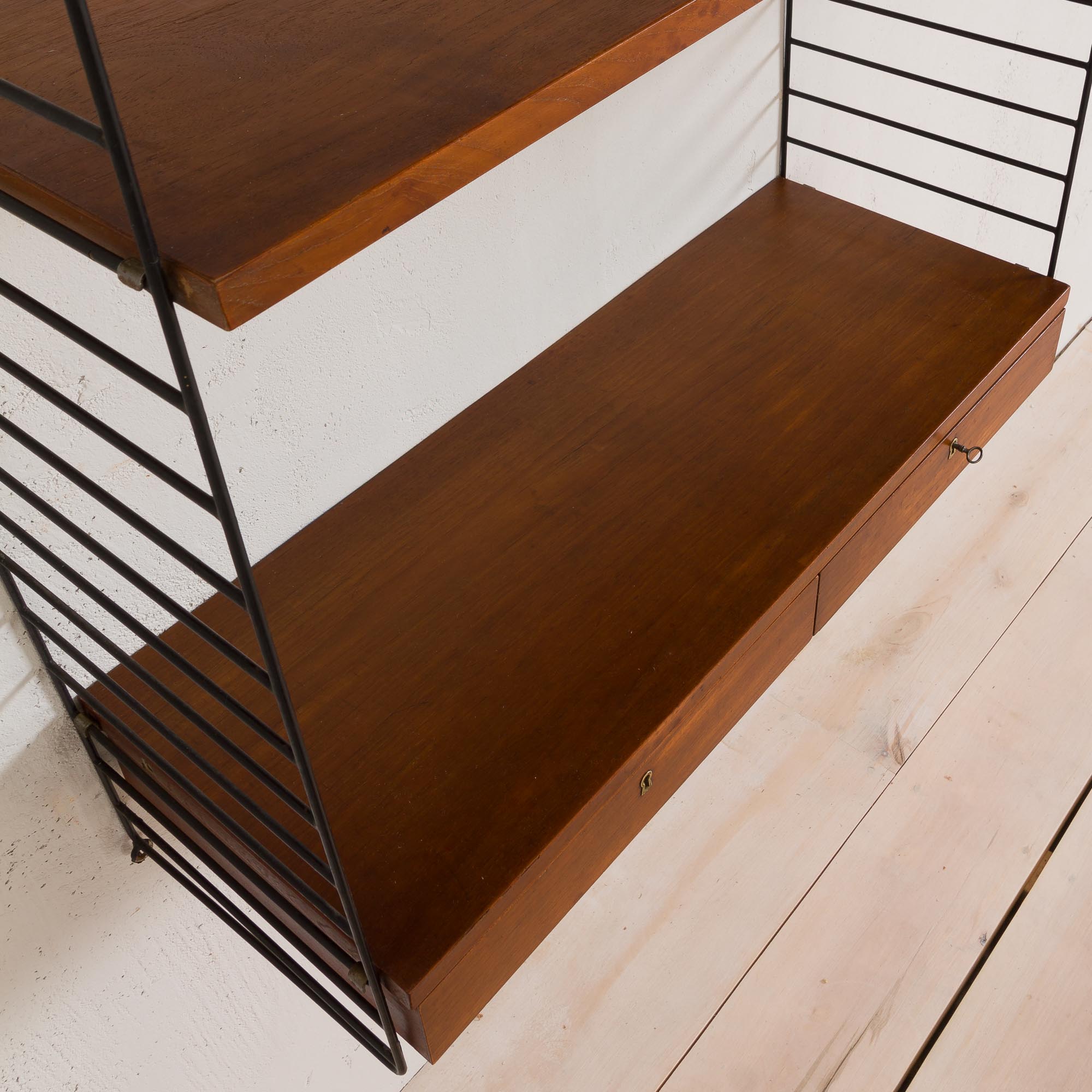 String wall unit from 1964 by Strinning, Sweden