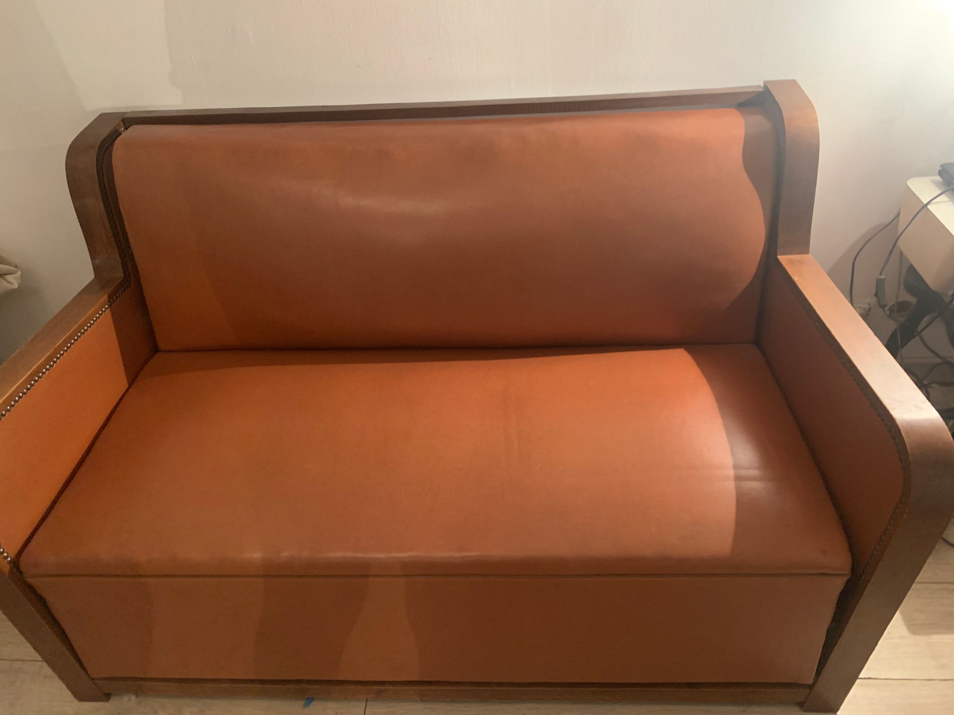 Sofa bed art deco 30 years 40