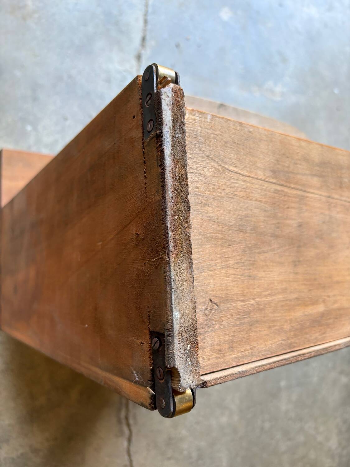 Vintage double-sided minister's desk