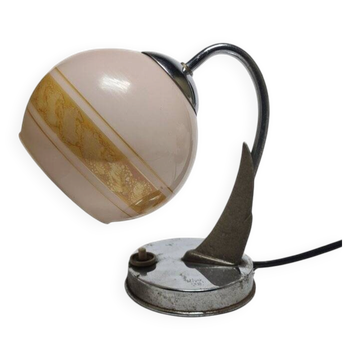 Art Deco bedside lamp, former Czechoslovakia, 1950s