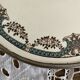 Sarreguemines Dubarry earthenware trivet