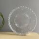 Portuguese bubble glass flush mount lamp