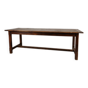 Table de ferme en chêne