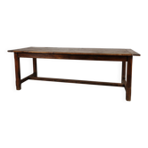French Oak Farmhouse Table, 19th Century