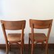 Lot de 2 chaises bistrot Baumann