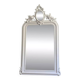 Miroir fin 19ème avec  fronton décoré. 112x66.