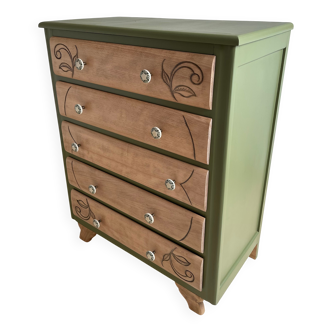 Art Deco chest of drawers