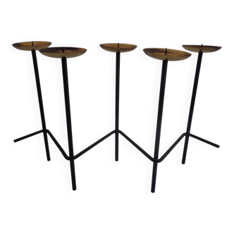 Danish Filigree Candleholder, 1960s