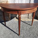 Console demi lune style empire bois vintage