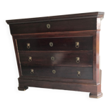 Louis Philippe mahogany chest of drawers